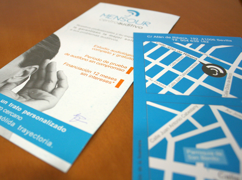 Diseño gráfico y maquetación de folleto informativo