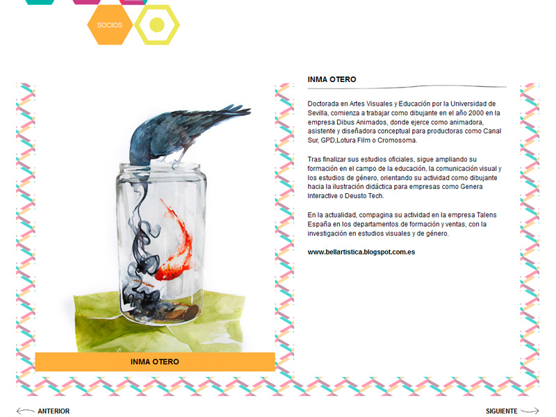 Diseño y desarrollo con WordPress de Garabattagge Ilustra Sevilla