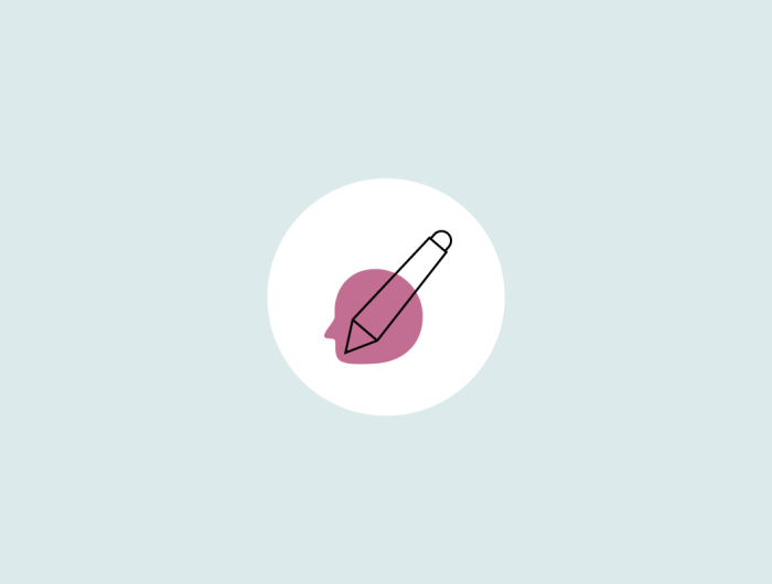 Ilustración de un lápiz táctil para representar el proceso des diseño y acompañar el artículo